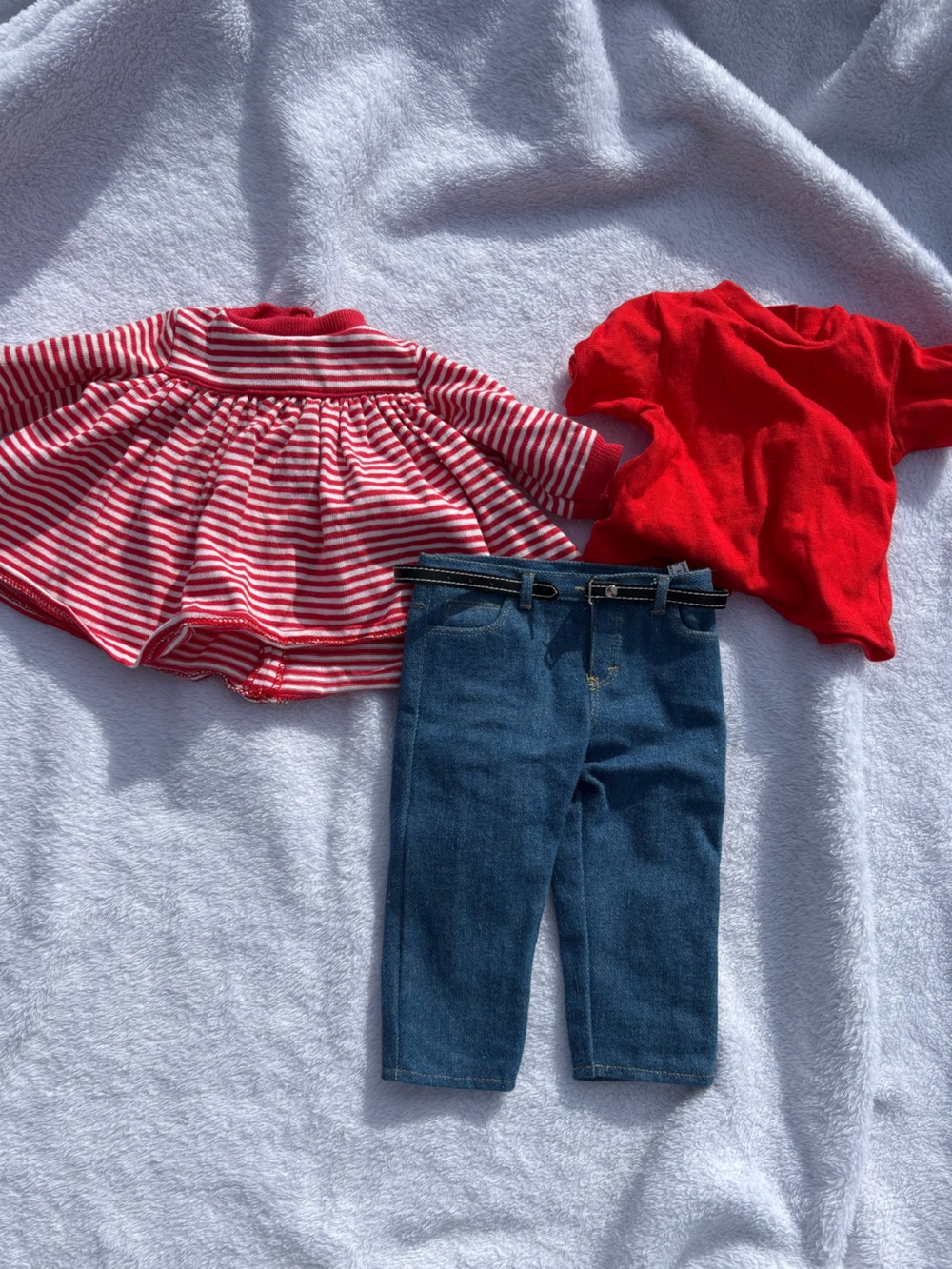 Bundle of Vintage Pleasant Company Doll Clothes